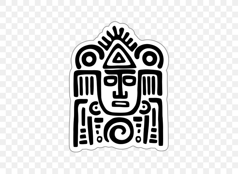 Aztec Empire Symbol Mi Peru Melo-Bar, PNG, 600x600px, Aztec Empire, Aztec, Black, Black And White, Brand Download Free
