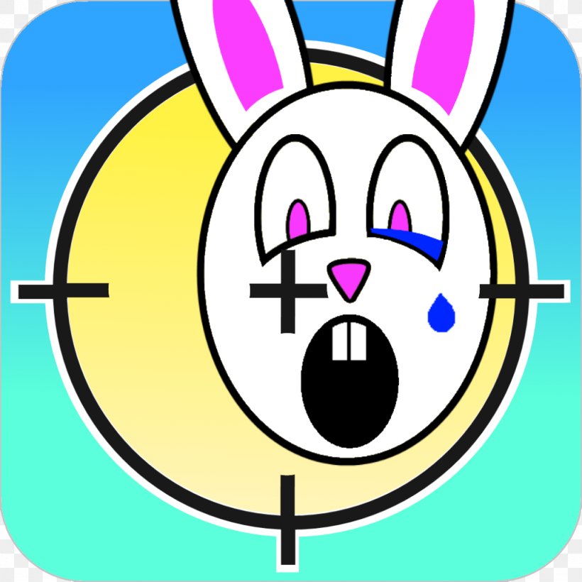 Easter Bunny Smiley Clip Art, PNG, 1024x1024px, Easter Bunny, Area, Easter, Happiness, Rabbit Download Free