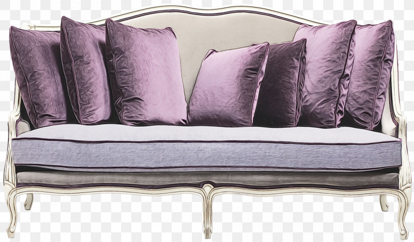 Loveseat Couch Sofa Bed Cushion Furniture, PNG, 2000x1170px, Watercolor, Angle, Bed, Couch, Cushion Download Free