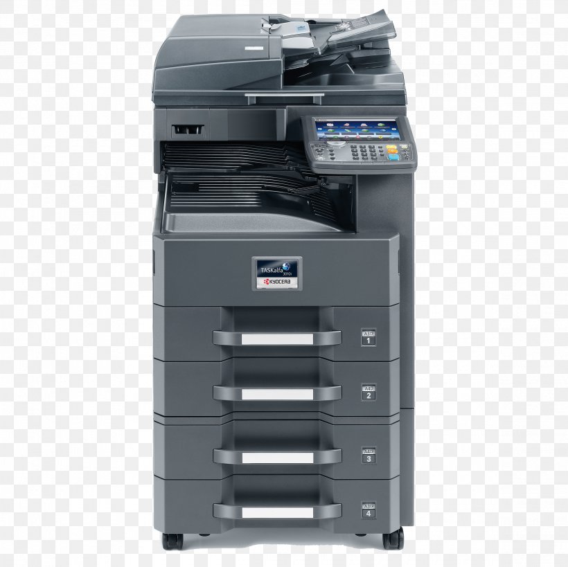 Multi-function Printer Kyocera Document Solutions Printing, PNG, 2325x2325px, Multifunction Printer, Computer Data Storage, Electronic Device, Image Scanner, Inkjet Printing Download Free