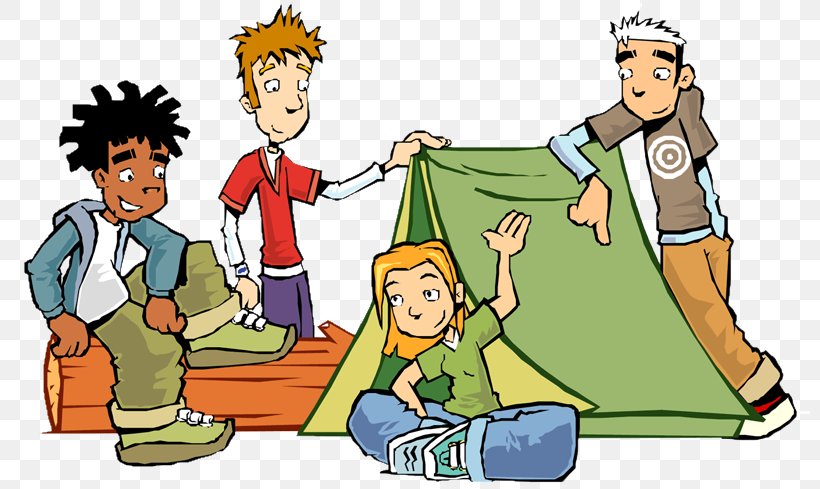Group Of People Background, PNG, 800x489px, Scouting, Beavers, Camping, Campsite, Cartoon Download Free