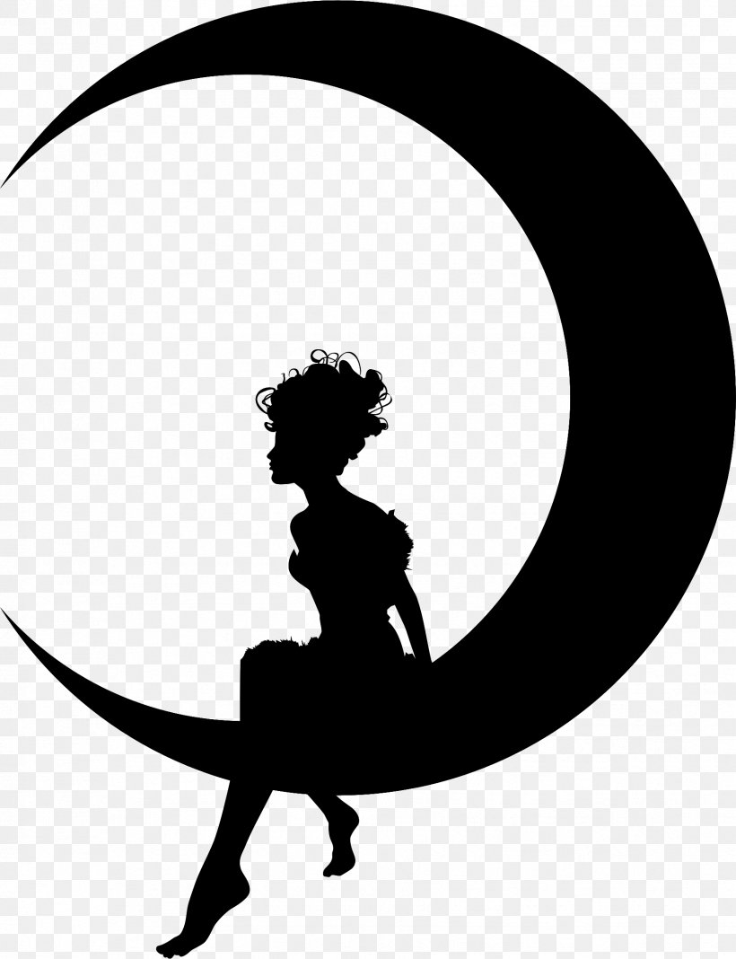 Silhouette Vector Graphics Clip Art, PNG, 1752x2284px, Silhouette, Art, Blackandwhite, Drawing, Fairy Download Free