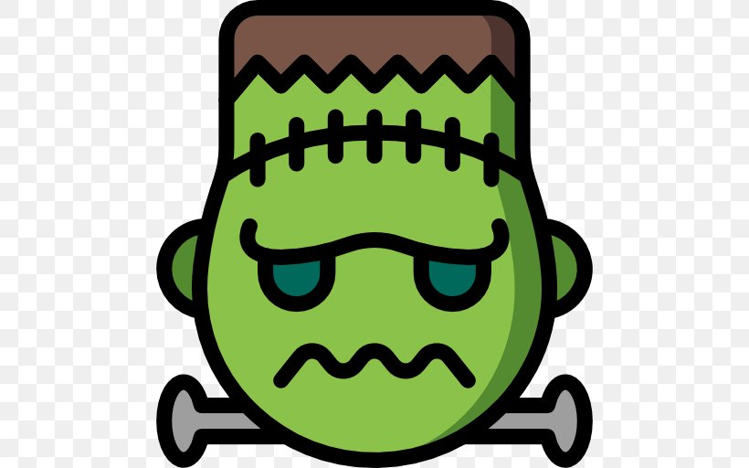 Frankenstein, PNG, 512x512px, Smiley, Emoji, Green, Infant, Smile Download Free