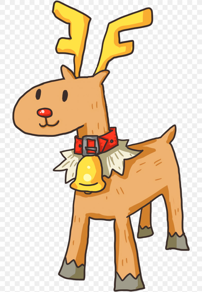 Christmas Ornament, PNG, 900x1300px, Reindeer, Antler, Character, Character Created By, Christmas Day Download Free