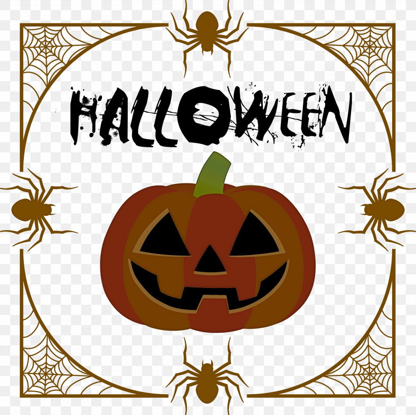 Halloween, PNG, 3000x2992px, Halloween, Cartoon, Flower, Fruit, Jackolantern Download Free