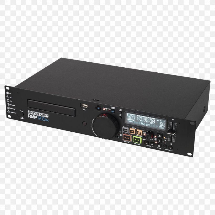 Media Player Disc Jockey Compact Disc CD Player 19-inch Rack, PNG, 900x900px, 19inch Rack, Media Player, Audio Equipment, Audio Receiver, Cd Player Download Free