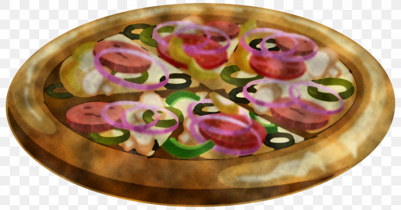 Pink Dish Food Cuisine Pizza, PNG, 3000x1576px, Pink, Cuisine, Dish, Finger Food, Food Download Free