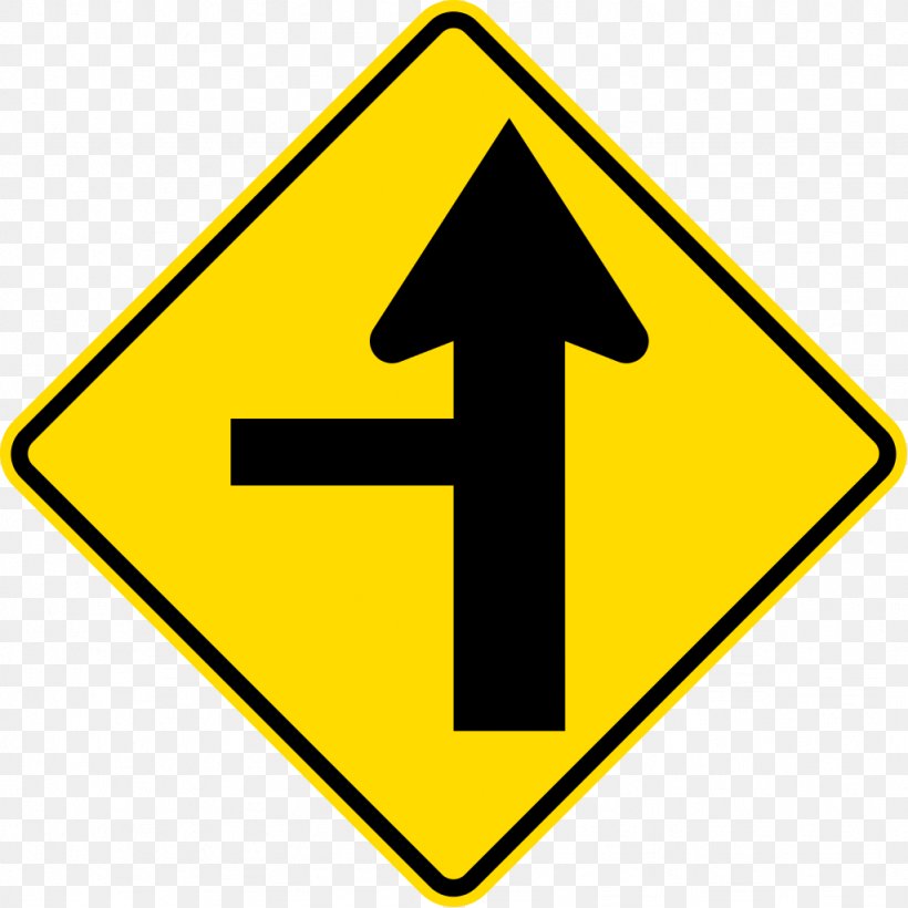 Traffic Sign Side Road Warning Sign, PNG, 1024x1024px, Traffic Sign, Area, Brand, Hak Utama Pada Persimpangan, Intersection Download Free