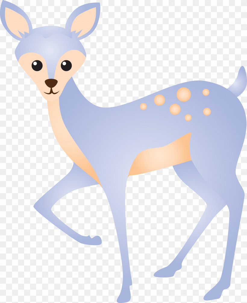 Animal Figure Deer Tail Wildlife Fawn, PNG, 2450x3000px, Watercolor Deer, Animal Figure, Deer, Fawn, Tail Download Free
