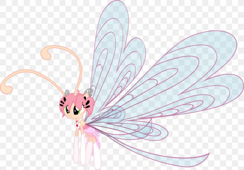 Fairy Illustration Insect Cartoon Pink M, PNG, 1600x1117px, Fairy, Butterfly, Cartoon, Fictional Character, Flower Download Free