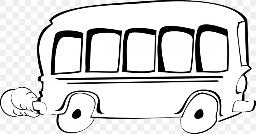 School Bus Cartoon Clip Art, PNG, 1200x631px, Bus, Area, Auto Part, Automotive Design, Black And White Download Free