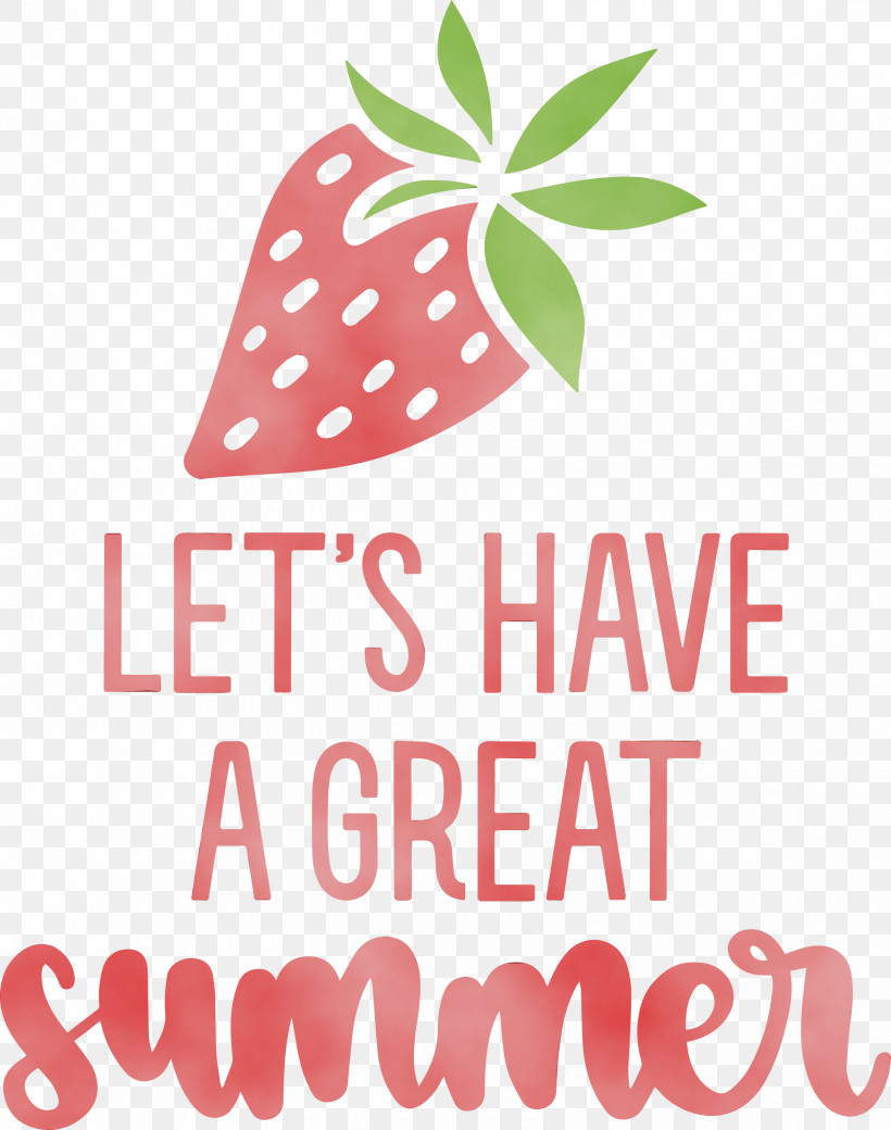 Strawberry, PNG, 2365x3000px, Great Summer, Fruit, Geometry, Line, Logo Download Free