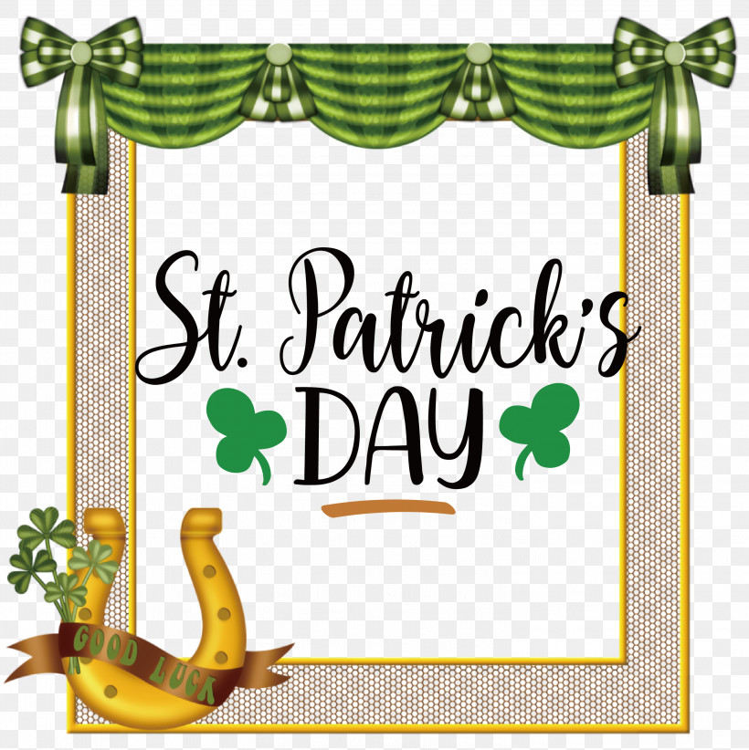 St Patrick Patricks Day, PNG, 2991x3000px, St Patrick, Cartoon, Entertainment, Logo, Ornament Download Free