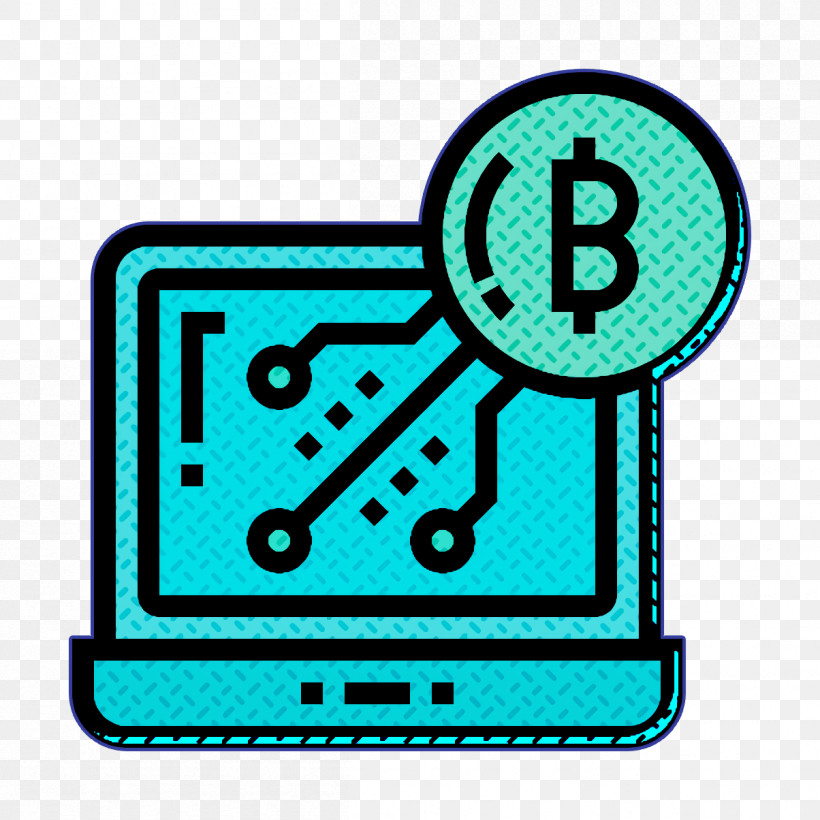 Digital Banking Icon Bitcoin Icon Cryptocurrency Icon, PNG, 1204x1204px, Digital Banking Icon, Aqua, Bitcoin Icon, Cryptocurrency Icon, Line Download Free
