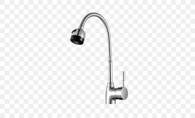 Tap Kitchen Brass Sink Mixer, PNG, 500x500px, Tap, Bateria Wodociu0105gowa, Bathroom, Black And White, Brass Download Free