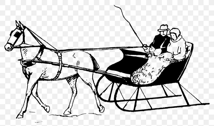 Horse-drawn Vehicle Sled Pferdeschlitten Drawing, PNG, 800x484px, Horse, Carriage, Chaise, Chariot, Chariot Racing Download Free