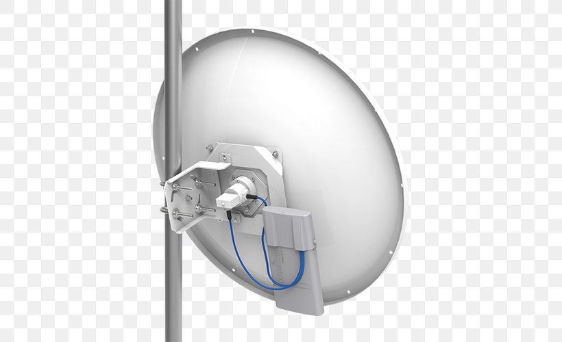 Parabolic Antenna MikroTik MANT 30dBi 5Ghz Parabolic Dish Antenna With MTAD-5G-30D3 Satellite Dish Aerials, PNG, 500x500px, Parabolic Antenna, Aerials, Antenna Gain, Directional Antenna, Electronics Accessory Download Free