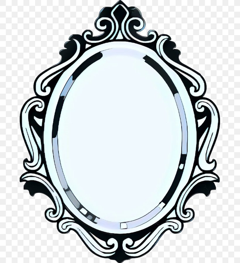 Picture Cartoon, PNG, 685x899px, Mirror, Borders And Frames, Drawing, Klevering Standing Mirror, Ornament Download Free