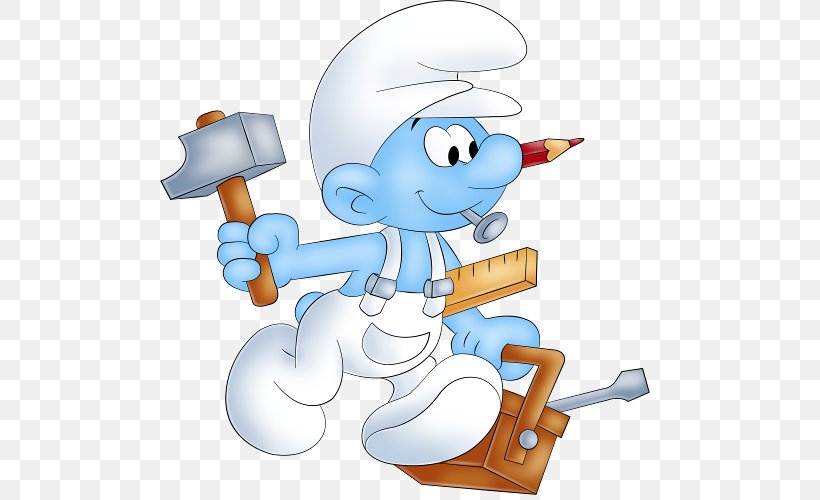 Smurfette Papa Smurf Brainy Smurf Baby Smurf Gargamel, PNG, 500x500px, Smurfette, Art, Baby Smurf, Brainy Smurf, Cartoon Download Free