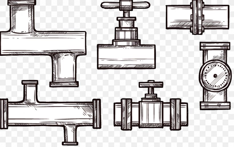 Water Cartoon, PNG, 1482x934px, Pipe, Boiler, Doodle, Plumbing, Plumbing Valve Download Free