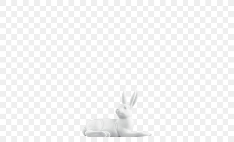 Domestic Rabbit Easter Bunny Hare, PNG, 500x500px, Domestic Rabbit, Black And White, Easter, Easter Bunny, Hare Download Free