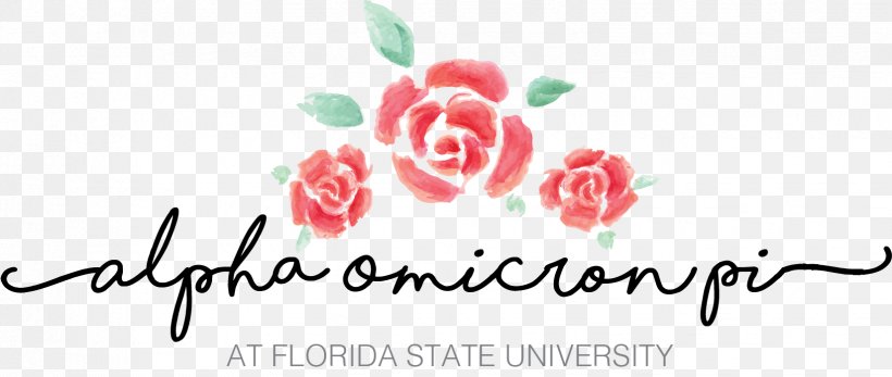 Florida State University Alpha Omicron Pi Sorority Recruitment North American Fraternity And Sorority Housing Rose, PNG, 1648x698px, Florida State University, Alpha Omicron Pi, Artwork, Brand, Calligraphy Download Free