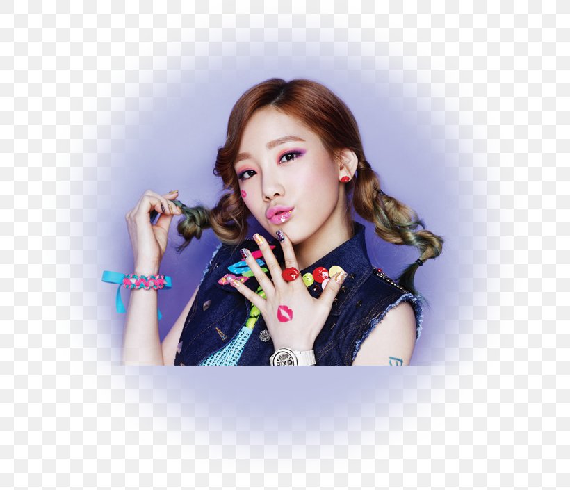 Taeyeon Girls' Generation The Best SM Town, PNG, 705x705px, Watercolor, Cartoon, Flower, Frame, Heart Download Free