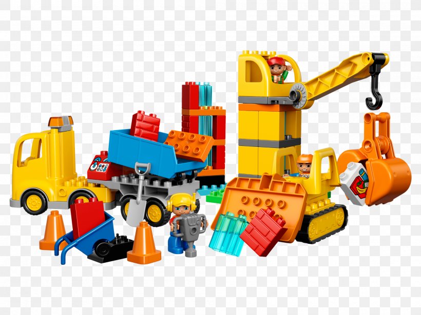 LEGO 10813 DUPLO Big Construction Site Lego Duplo Architectural Engineering Toy Building, PNG, 2000x1500px, Lego Duplo, Architectural Engineering, Building, Building Materials, Bulldozer Download Free