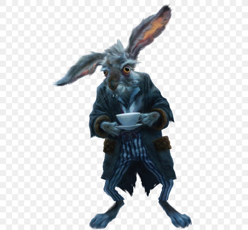 March Hare White Rabbit Alice's Adventures In Wonderland The Mad Hatter, PNG, 508x758px, March Hare, Action Figure, Alice, Alice In Wonderland, Alice Madness Returns Download Free
