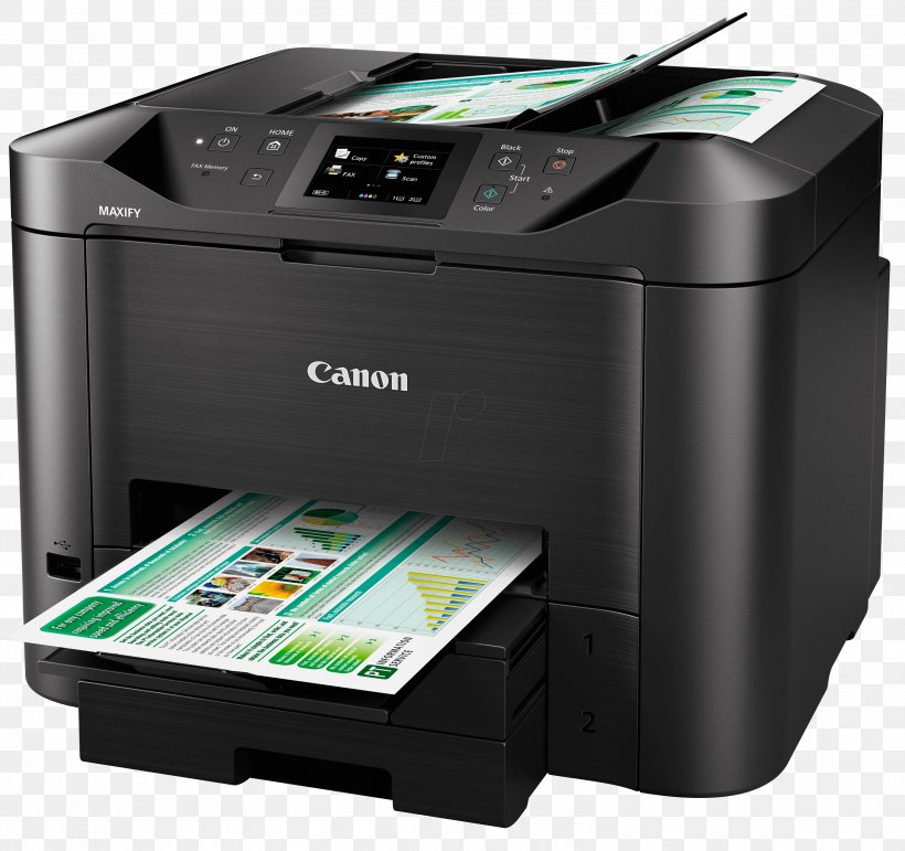 Multi-function Printer Small Office/home Office Inkjet Printing, PNG, 3000x2823px, Multifunction Printer, Canon, Color Printing, Electronic Device, Electronics Download Free