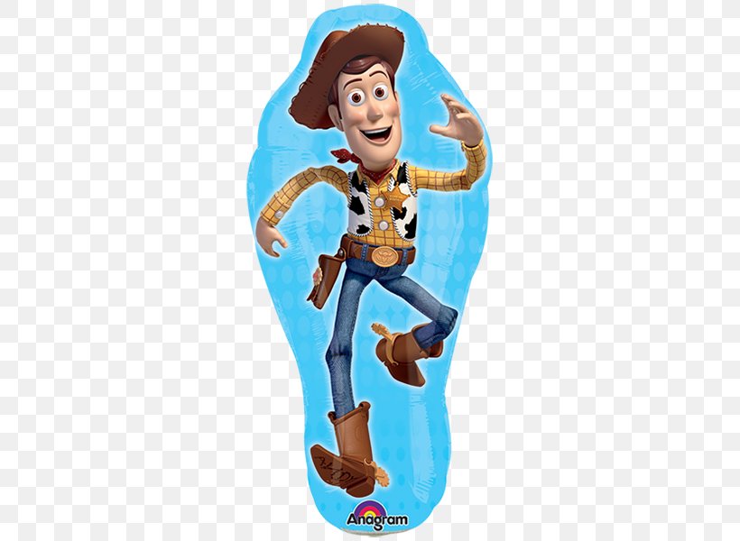 Sheriff Woody Buzz Lightyear Mylar Balloon Toy Story, PNG, 600x600px, Sheriff Woody, Animal Figure, Balloon, Balloon Release, Birthday Download Free