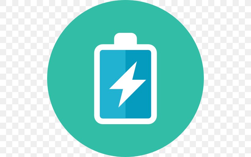 Battery Charger ICO Icon, PNG, 512x512px, Battery Charger, Aqua, Area, Battery, Blue Download Free