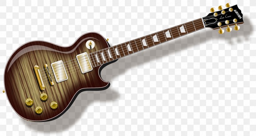 Gibson Les Paul Electric Guitar Epiphone Les Paul Clip Art, PNG, 2400x1278px, Gibson Les Paul, Acoustic Electric Guitar, Acoustic Guitar, Cavaquinho, Electric Guitar Download Free