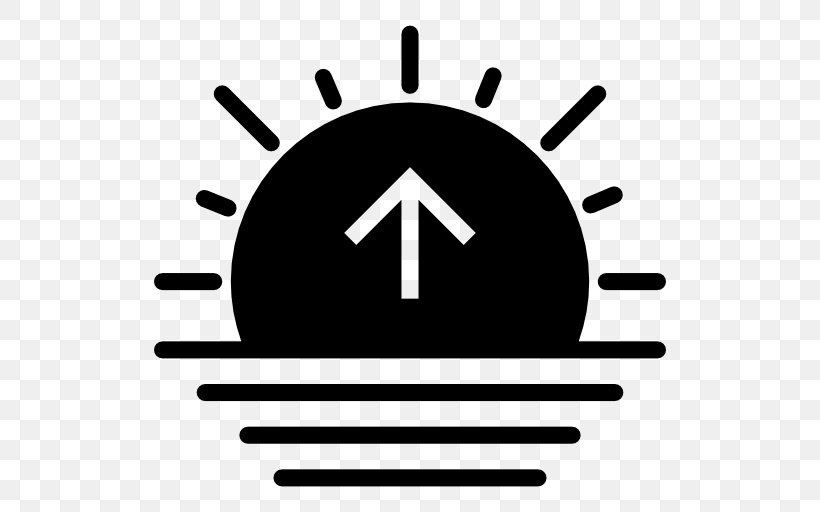 Icon Design Sunset Clip Art, PNG, 512x512px, Icon Design, Area, Black And White, Brand, Depositphotos Download Free