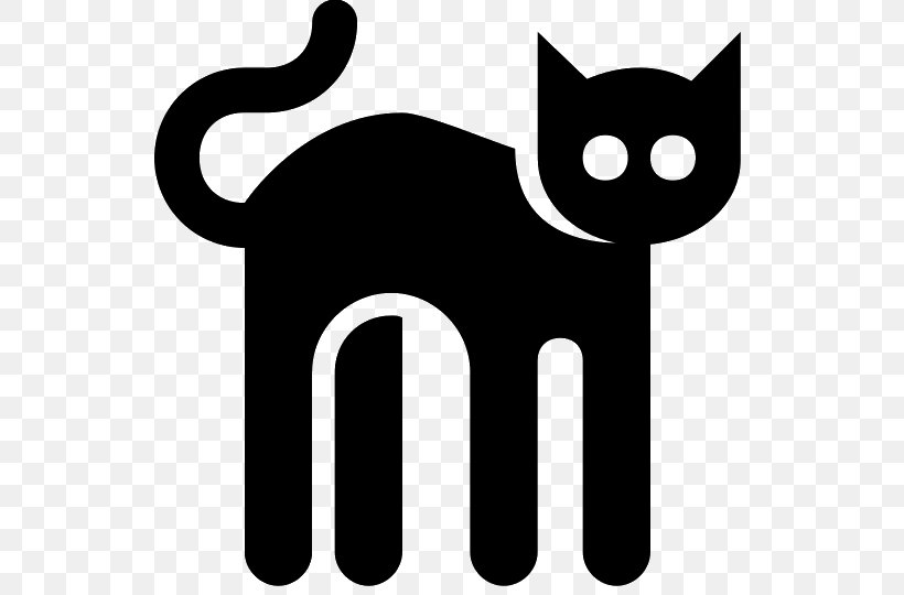 Whiskers Black Cat Bengal Cat Clip Art, PNG, 540x540px, Whiskers, Artwork, Bengal Cat, Black, Black And White Download Free