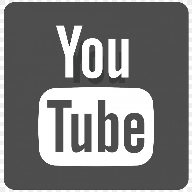 YouTube Logo Grayscale, PNG, 1800x1800px, Youtube, Brand, Grayscale, Logo, On Tour Download Free