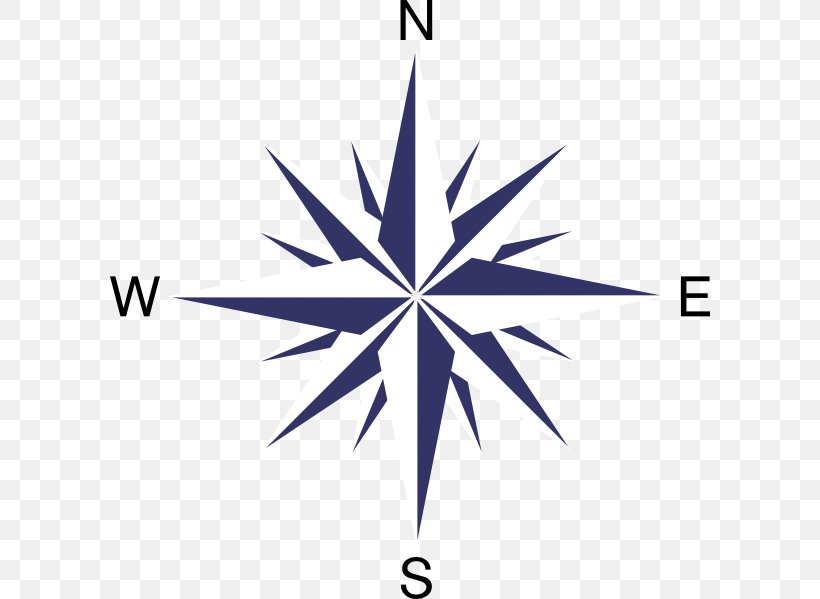 Compass Rose Clip Art, PNG, 600x599px, Compass Rose, Area, Compass, Free Content, Leaf Download Free