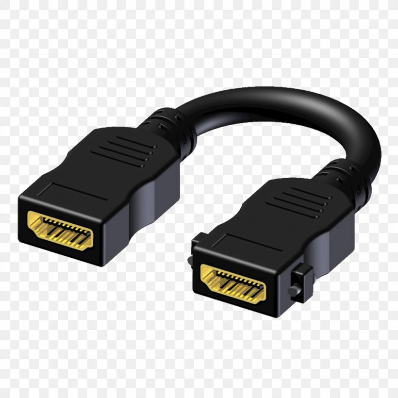 HDMI Adapter Electrical Cable DisplayPort Electrical Connector, PNG, 1024x1024px, Hdmi, Adapter, Buchse, Cable, Data Transfer Cable Download Free