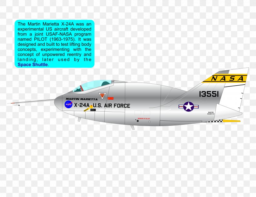 Martin Marietta X-24 Airplane Clip Art, PNG, 2400x1855px, Martin Marietta X24, Aerospace Engineering, Aircraft, Airplane, Art Download Free