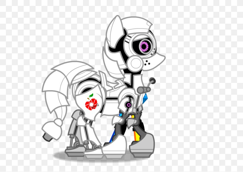 Pony Applejack Rainbow Dash Derpy Hooves Robot, PNG, 800x581px, Watercolor, Cartoon, Flower, Frame, Heart Download Free