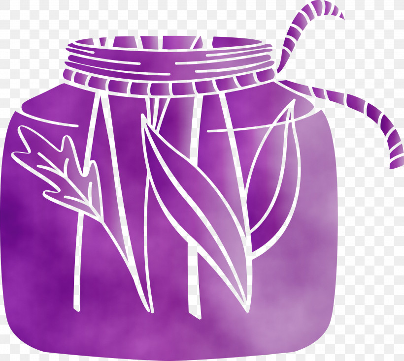 Purple Font Pattern Meter, PNG, 3000x2686px, Mason Jar, Meter, Paint, Purple, Watercolor Download Free