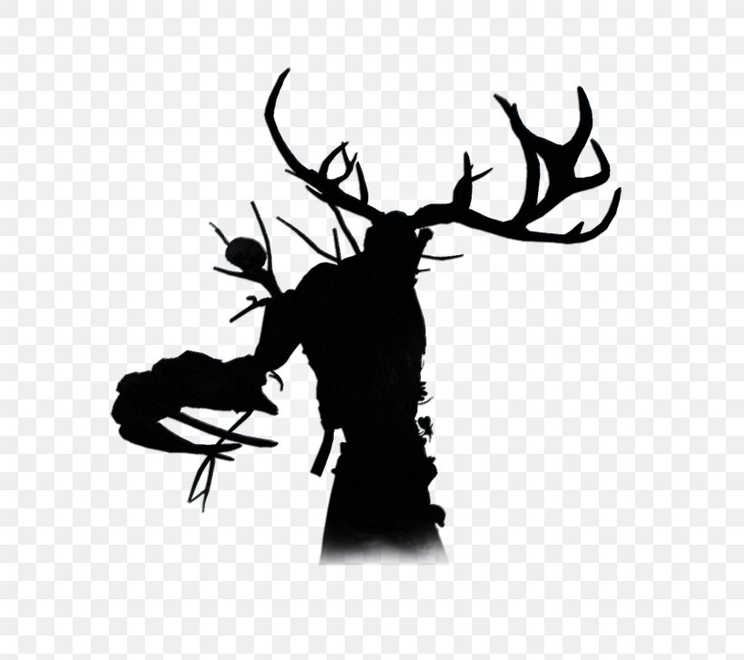 The Witcher Reindeer Forest Wiki Clip Art, PNG, 654x727px, Witcher, Alchemy, Antler, Bestiary, Black And White Download Free