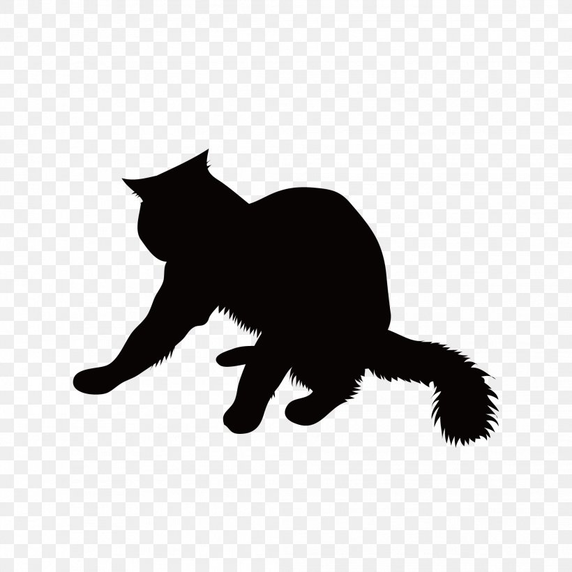 Black Cat Whiskers Silhouette Hello Kitty, PNG, 2083x2083px, Black Cat, Animal, Black, Black And White, Carnivoran Download Free