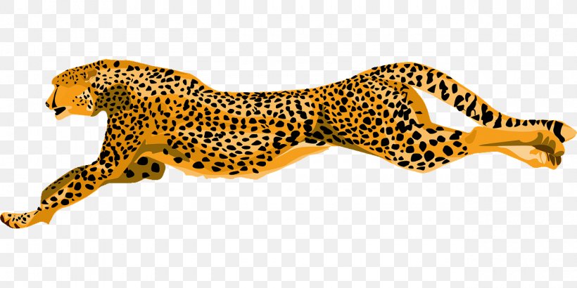 Cheetah Leopard Felidae Clip Art Cat, PNG, 1280x640px, Cheetah, Animal, Animal Figure, Big Cats, Carnivoran Download Free