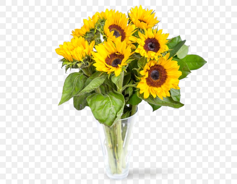 Common Sunflower Cut Flowers Flower Bouquet Floral Design, PNG, 636x636px, Common Sunflower, Annual Plant, Arrangement, Artificial Flower, Cattleya Orchids Download Free