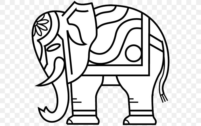 Indian Elephant African Elephant Davis Chamber Of Commerce Clip Art, PNG, 582x513px, Watercolor, Cartoon, Flower, Frame, Heart Download Free