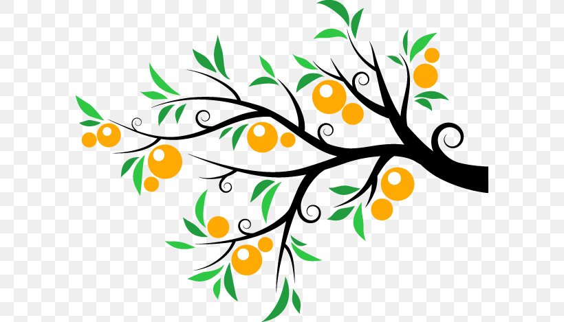 Orange Fruit Tree, PNG, 600x469px, Orange, Art, Artwork, Branch, Flora Download Free
