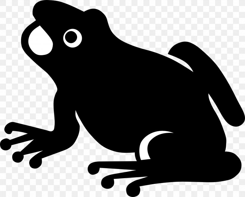 Frog Silhouette Clip Art, PNG, 1920x1546px, Frog, Amphibian, Artwork, Black, Black And White Download Free