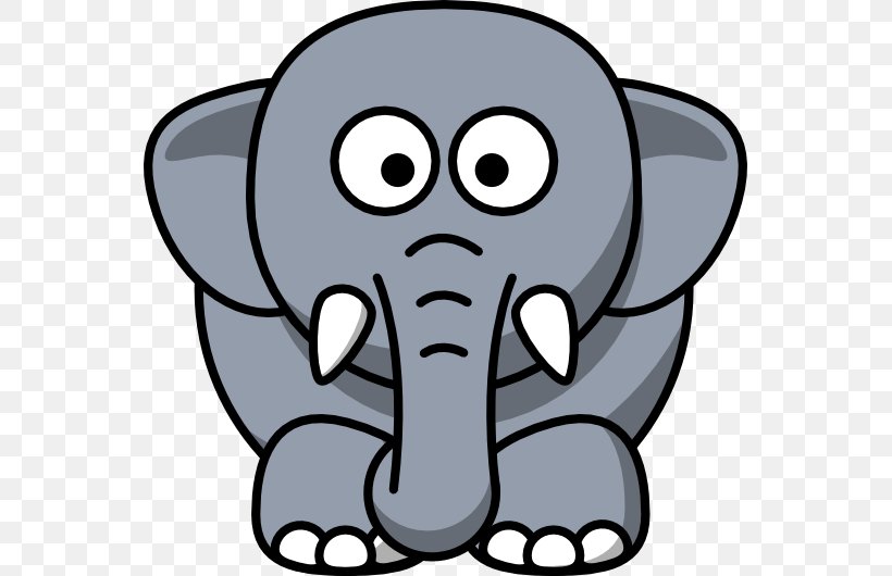 African Bush Elephant Elephant Joke Drawing Clip Art, PNG, 555x530px, African Bush Elephant, African Elephant, Artwork, Black And White, Cartoon Download Free
