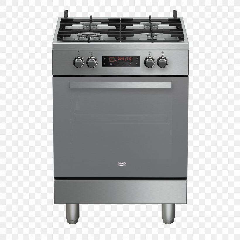 Gas Stove Beko Cooking Ranges Kitchen Oven, PNG, 1200x1200px, Gas Stove, Beko, Beko Cse 52320 Dx, Cooking Ranges, Cookware Download Free